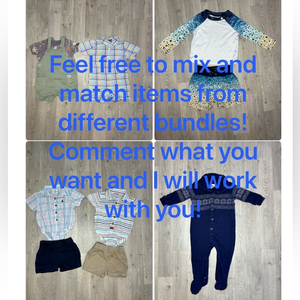 Mix and match items from different bundles!!
